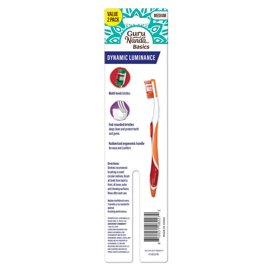Dynamic Luminance Toothbrushes (2 Pack)