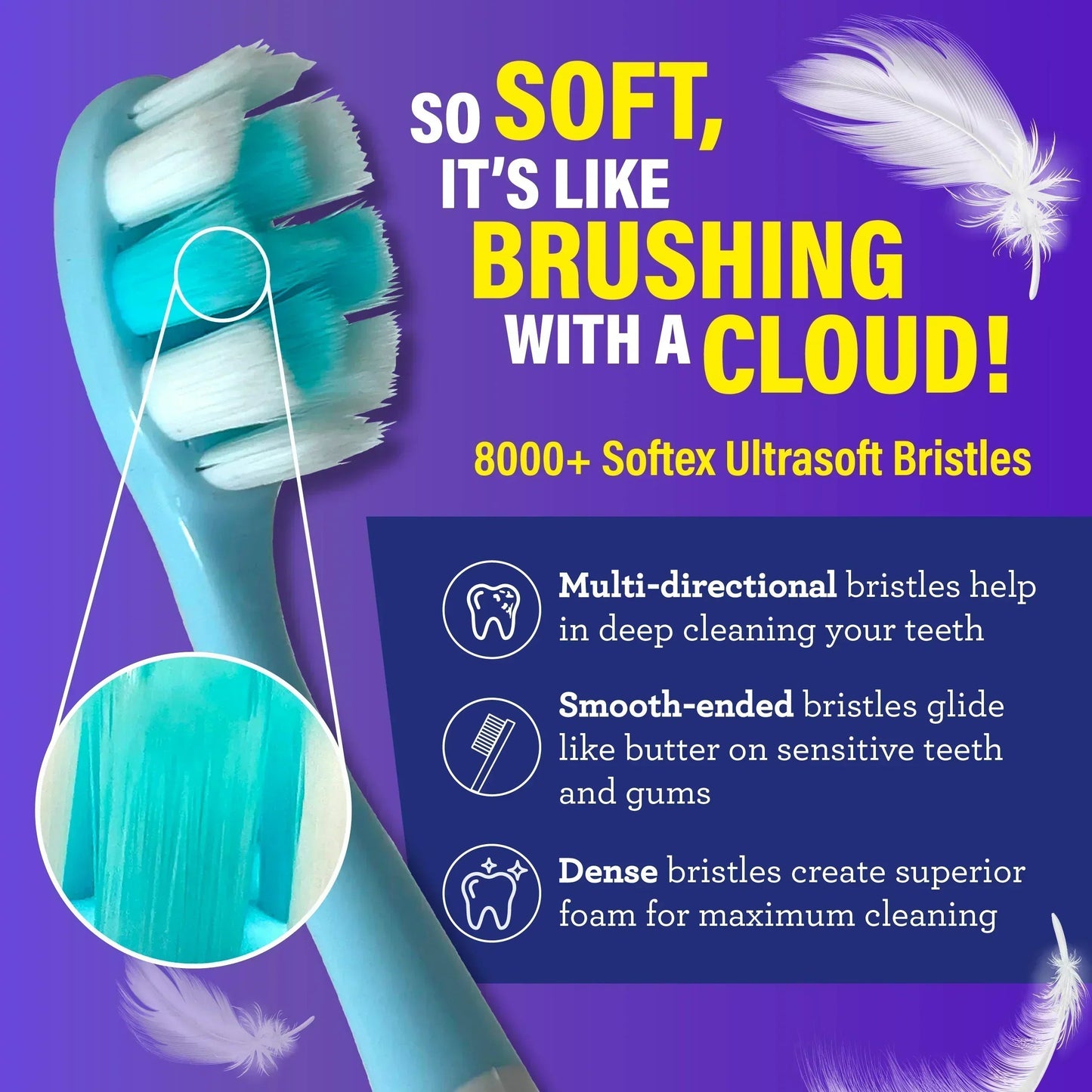 Butter on Gums Toothbrush  (1 Pack)