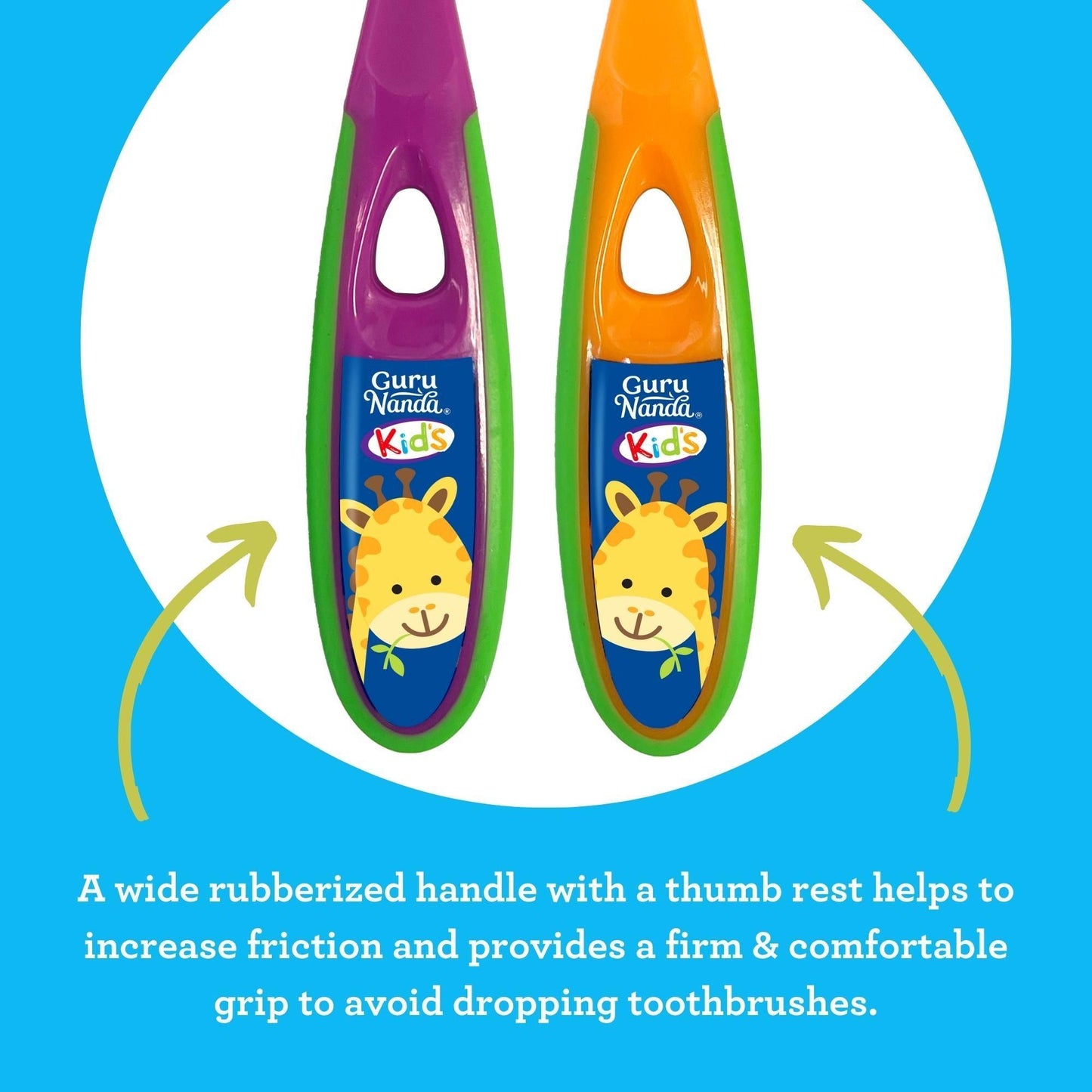 Kids Butter on Gums Toddler Toothbrush Set with Timer